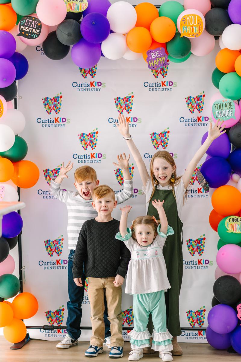 Happy Kids Cheering