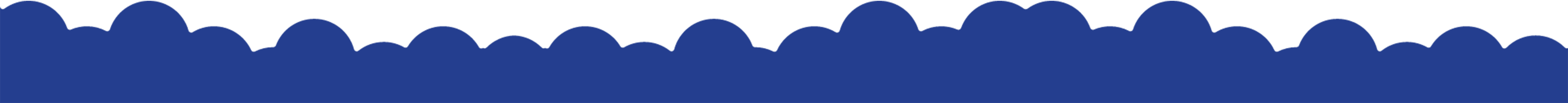 Blue Cloud Divider